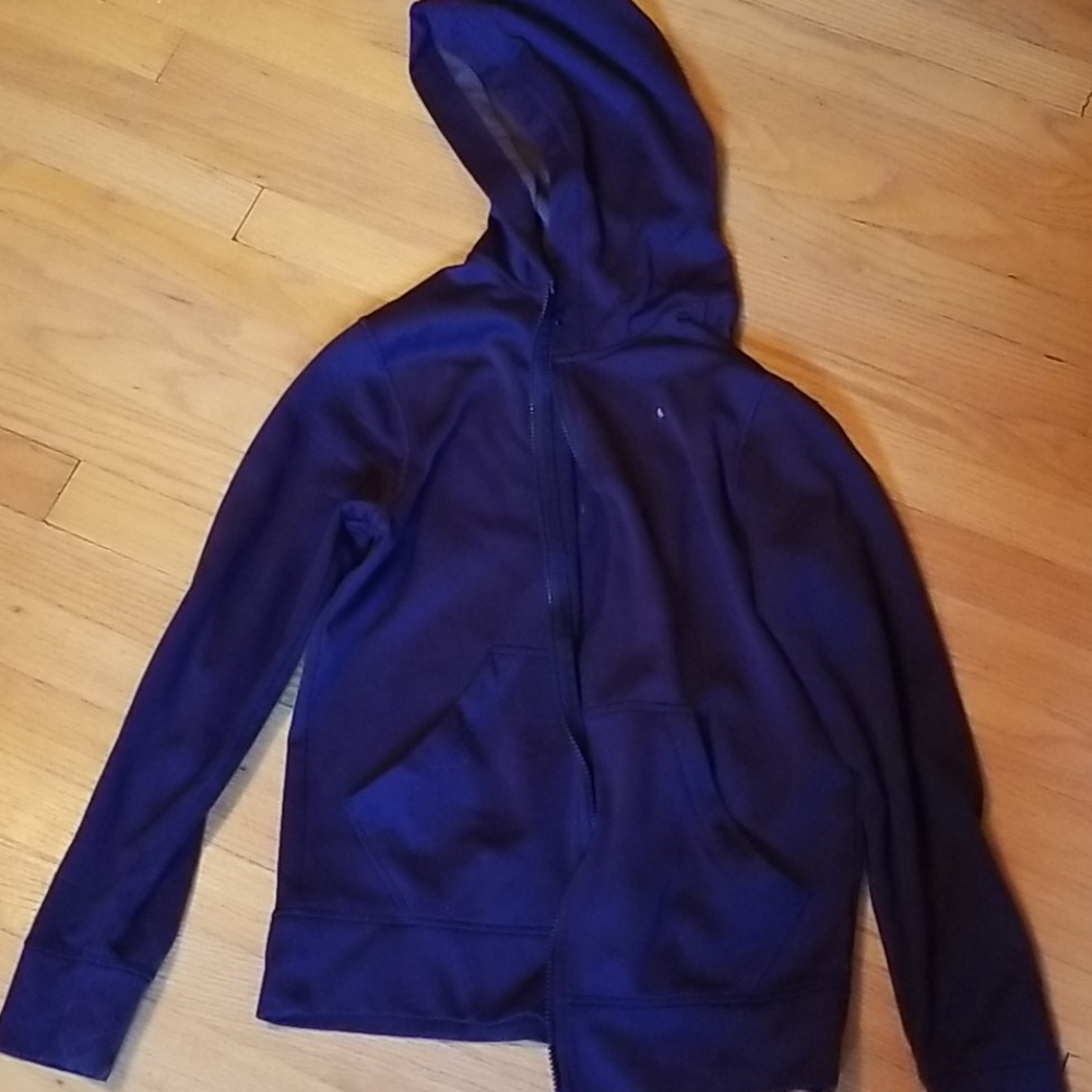 S Men's Champion Zip Up Hoodie